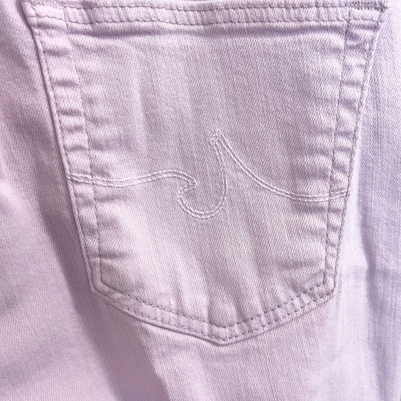 Pretty AG Stevie ankle Jean…soft lilac/pink color! - Picture 13 of 14